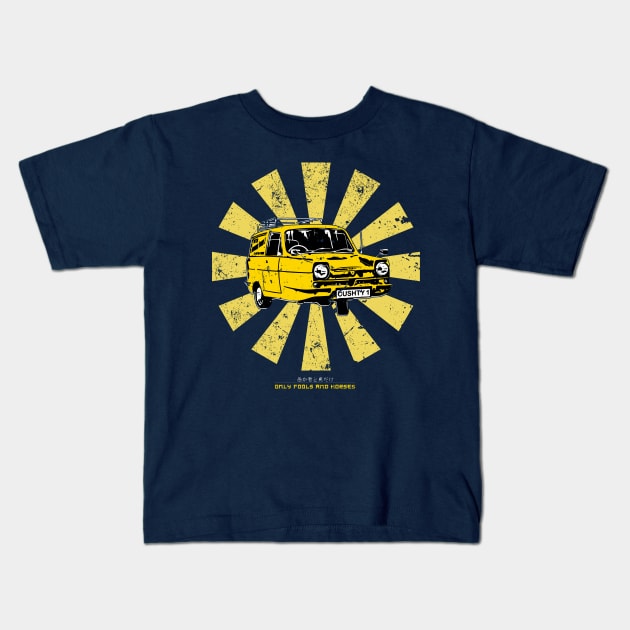 Only Fools And Horses Retro Japanese Kids T-Shirt by Nova5